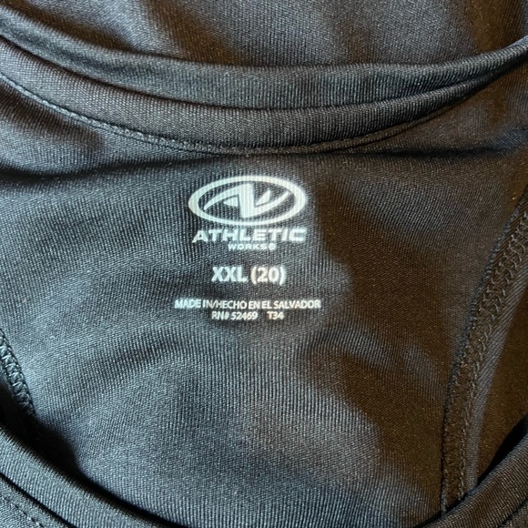 Athletic Works Black Women's Tank Top Size XXL - Picture 4 of 4